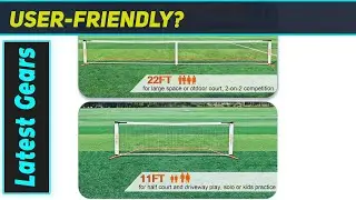 Zdgao Pickleball Net: 2-in-1 Portable Game Changer!