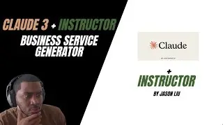 Claude 3 + Instructor - Structured Generation