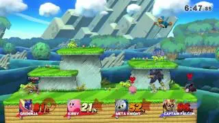 SSB4 U Greninja's bad luck