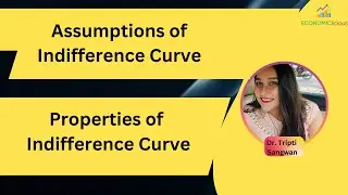 NET JRF Economics | Microeconomics | Lesson 12: Assumptions IC & Properties of Indifference Curve |