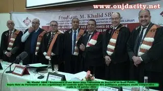 Mr. Kalid sbia : Role du parlement et des organismes de contrôle dans l’évaluation des politiques