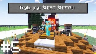 JAK przeżyć na PŁASKIM ŚWIECIE pełnym ŚNIEGU w MINECRAFT? Odc. 5