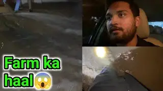 Bohat zada paani agaya tha farm par😱