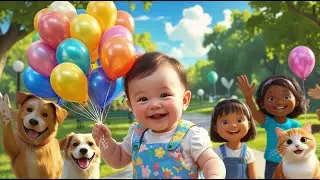 🧺🎶 The Picnic Party Song for Kids | Fun Outdoor Adventure Nursery Rhyme 3D Animation ✨