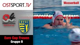 Wasserfreundinnen auf Kurs K.O.-Phase: Wasserfreunde Spandau - Budapest | Wasserball Frauen Euro Cup