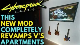 Cyberpunk 2077 - This Awesome Mod Completely Transforms V&rsquo;s Apartments! | Apartments Enhanced