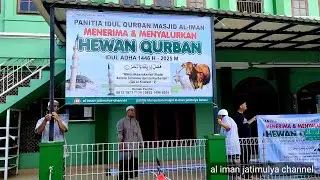 Persiapan menyambut idul adha 1446 H masjid al iman jatimulya bekasi