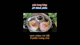 p3 pate bong b&oacute;ng #bepcuavo #food #cooking #chetroinuoc #nauan #monngon #amthuc #monngonmoingay