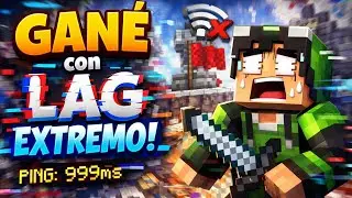 La partida con m&aacute;s lag del mundo (minecraft bedrock)