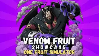venom v3 showcase (one fruit simulator)