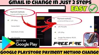how to change Google payment method || change payment  method. in free fire 2025