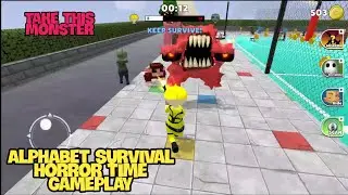 Alphabet survival horror time gameplay take this monster walkthrough game review