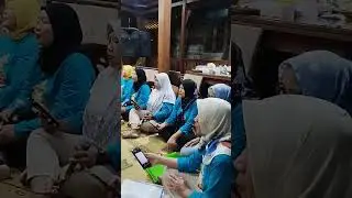Mars sholawat jawi assaidah.. Salakan dengan seragam baru