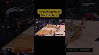 Purdue is heading to the final four! #marchmadness #purduebasketball #finalfour #zachedey