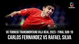 Vila Real 2023: Carlos Fernandez (Peru) vs Rafael Silva (Portugal) - Final