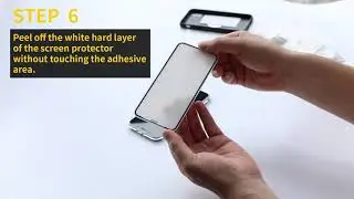 How to install UNBREAKcable iPhone X/XS tempered glass screen protector?