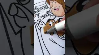 Super Vivid Art Using The Best Markers. #shorts