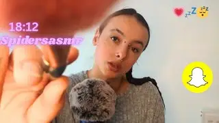 ASMR but it feels like we're on a Snapchat call