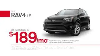 2017 Rav4 LE