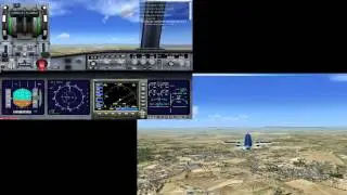 FSX Manual Landing - Airbus A321