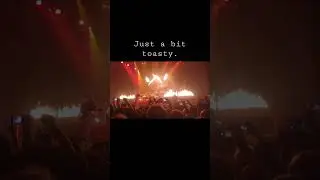 THIS WAS MAD. Slayer back in 2018!🔥#slayer #live #fire #shortsvideo #shorts #youtubeshorts