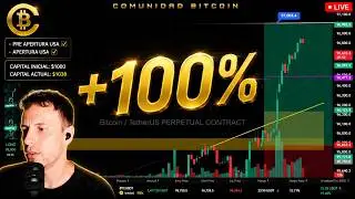 Bitcoin Trading EN VIVO 🔴 Apertura USA 14/1/26