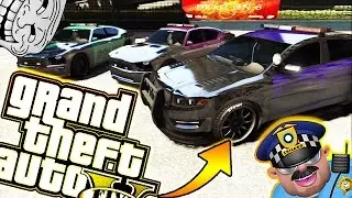 J'ACHETE DES VOITURES DE POLICE AVEC DES JOUEURS POUR LES TUNER - GTA5 MOD MENU