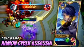 AAMON STARLIGHT SKIN (Early Acces) GAMEPLAY || AAMON CYBER ASSASSIN SKIN !!