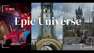Epic Universe Vlog (minimal talking)