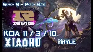 RNG Xiaohu KAYLE vs CORKI Mid - Patch 9.19 EUW Ranked