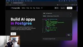 What is PostgresML? [1 min demo]