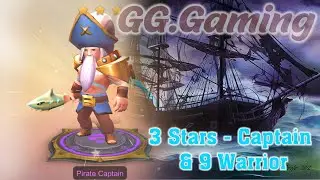 Auto Chess Mobile - 9 Warrior & Jack Sparrow  - GG.Gaming