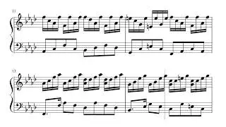 Fascination | Original composition for piano | Sheet music