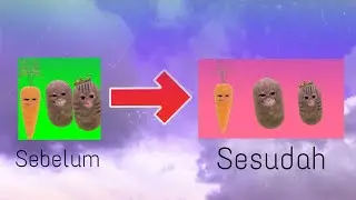 TUTORIAL MENGGANTI BACKGROUND BUAH BUAHAN ATAU SAYURAN DI FILTER Snapchat