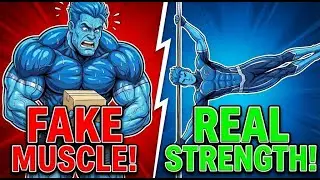 Gym Muscles are Fake Do THIS For Real Strength!