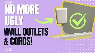 My New Way for Keeping Outlets and Cords Tidy and Neat! No More Hard to Reach Outlets!