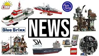 Klemmbaustein News 232: Neue Sets von BlueBrixx, LEGO, Cobi, Pantasy. MOCs der Woche und mehr