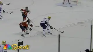 Robert Morris vs. Notre Dame | COLLEGE HOCKEY HIGHLIGHTS | 10/24/25 | NBC Sports