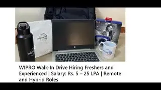 WIPRO Walk-In Drive Hiring Freshers and Experienced | Salary: Rs. 5 – 25 LPA | Remote and Hybrid