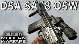 DSA SA58 OSW (FAL) on Modern Warfare Gameplay (PS5)