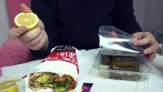 KOMAGENE'NİN YENİ DOUBLE DÜRÜMÜ VE YAPRAK SARMASINI DENEDİM!!! / Vegan