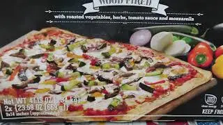 Roncadin (imported from Italy) Woodfire Vegetable Pizza Review(New)*Sam's Club Find* Taste Test