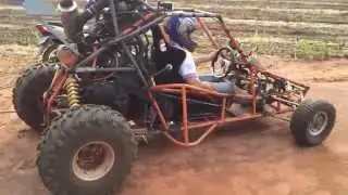 Quadriciclo Jacar&eacute;, motor Hornet 110cv