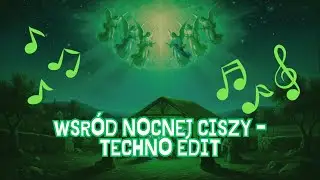🎄 Polskie kolędy – kolęda Wśród nocnej ciszy (techno edit)  🎄 #kolędy #kolędypolskie