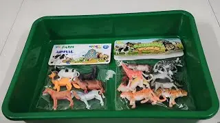 Cow Giraffe Elephant Tiger Panda Rhinoceros Animal Toys