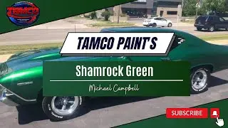 Tamco Paint's Custom Color - Shamrock Green by Michael Campbell