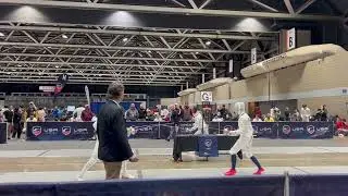 Rishi Junior Olympics Kansas fencing Jan 12 2026