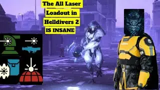 I Took an ALL LASER Loadout Against the Illuminate in Helldivers 2