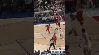 Bradley Beal finds Kristaps on the lob! 💥 #NBAJapanGames | #Shorts