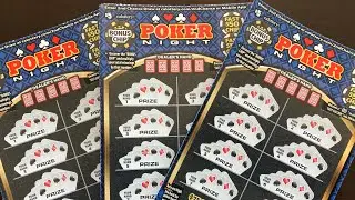 🚨New Ticket: POKER NIGHT - $5 CA Lottery Scratcher